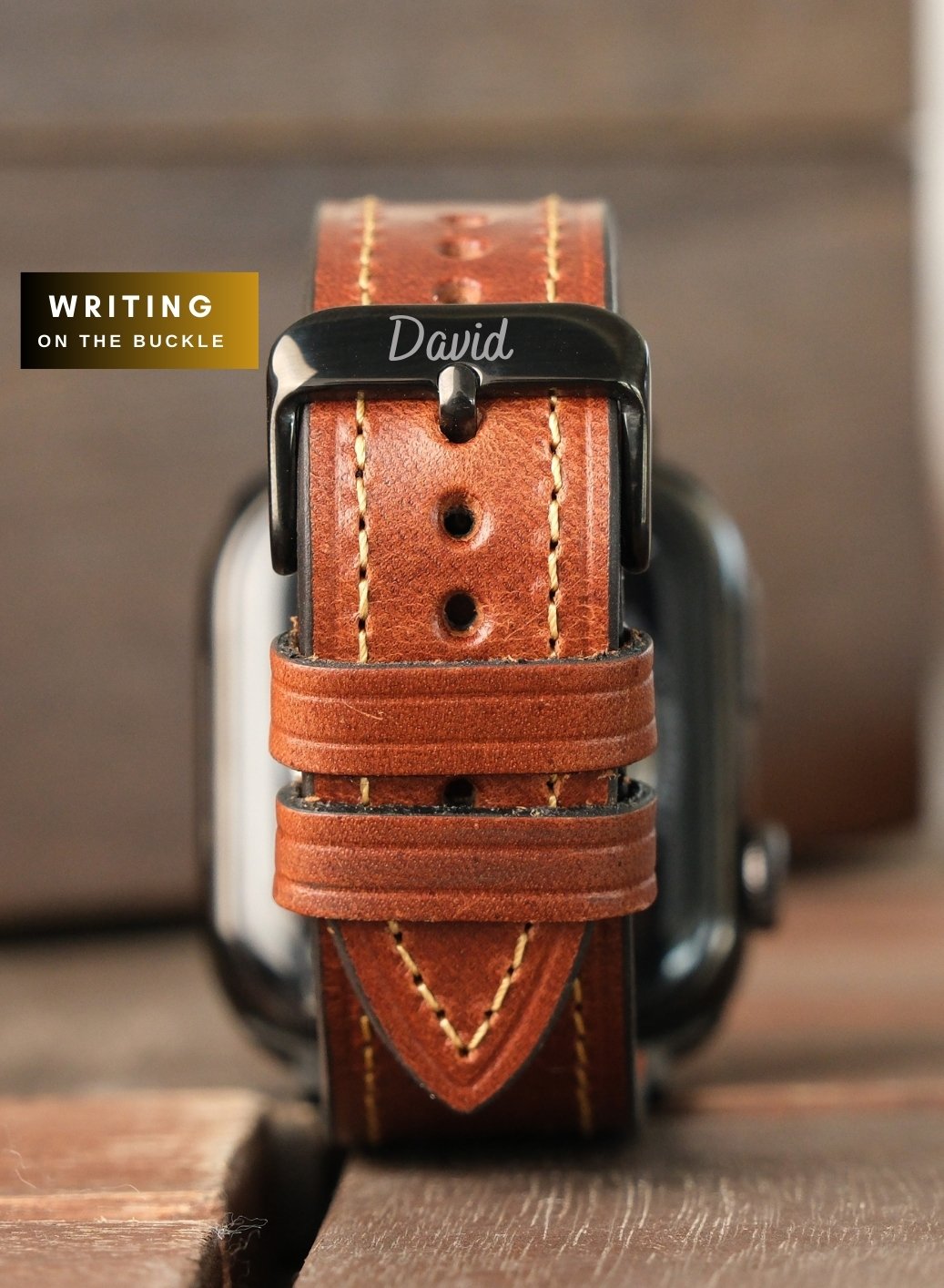 Apple Watch Buttero Leather Strap - Tan