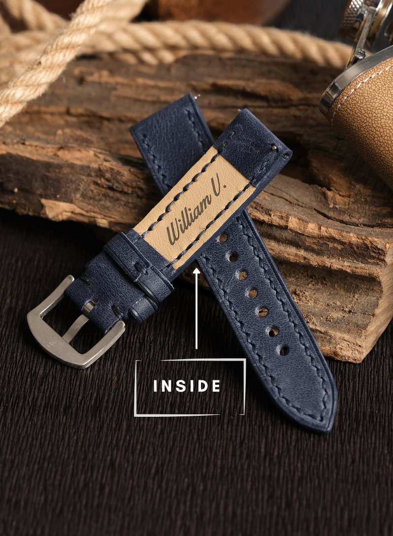 Samsung Watch Tiana Leather Strap - Blue