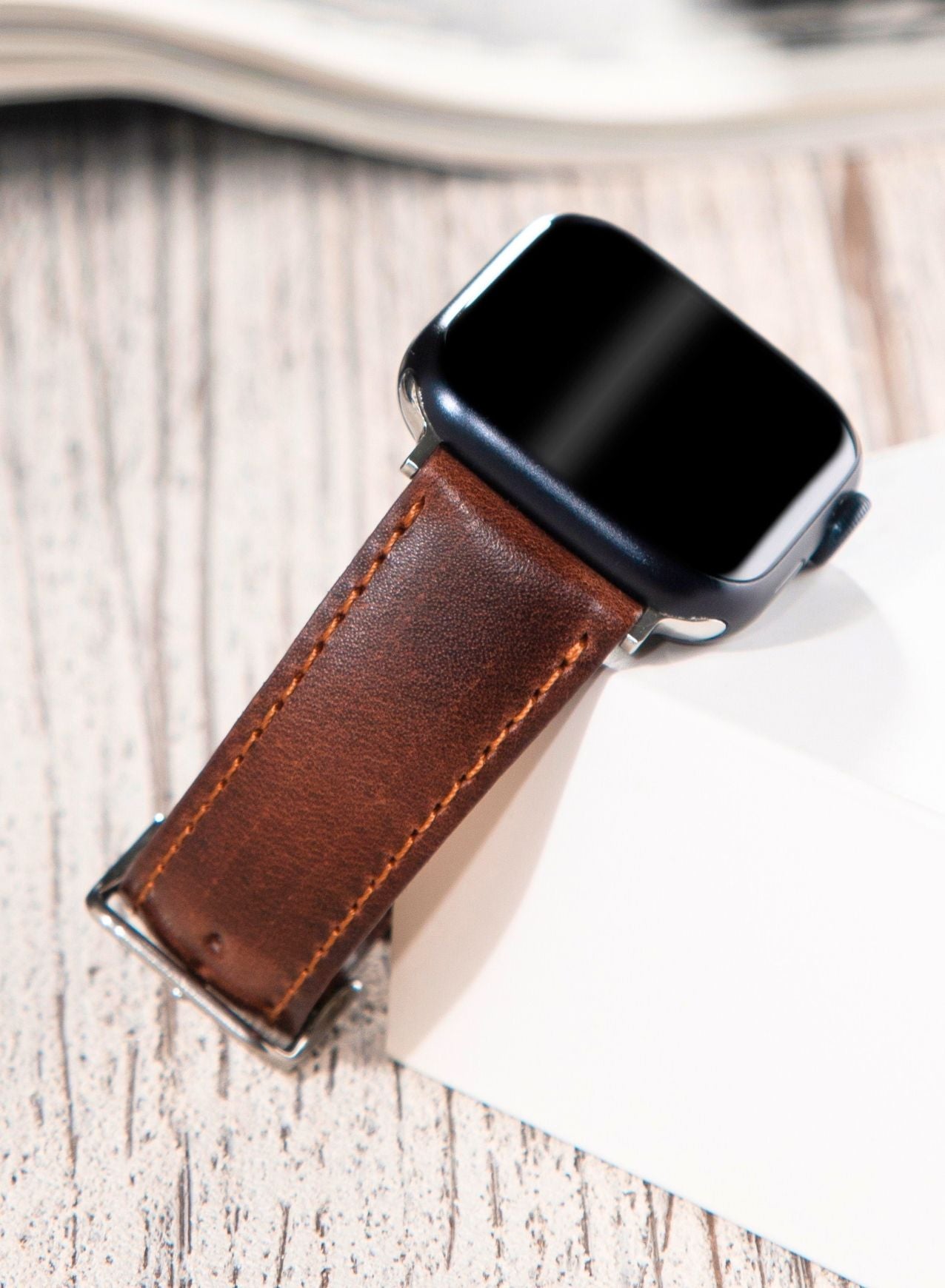 Apple Watch Fullup Leather Strap - Brown