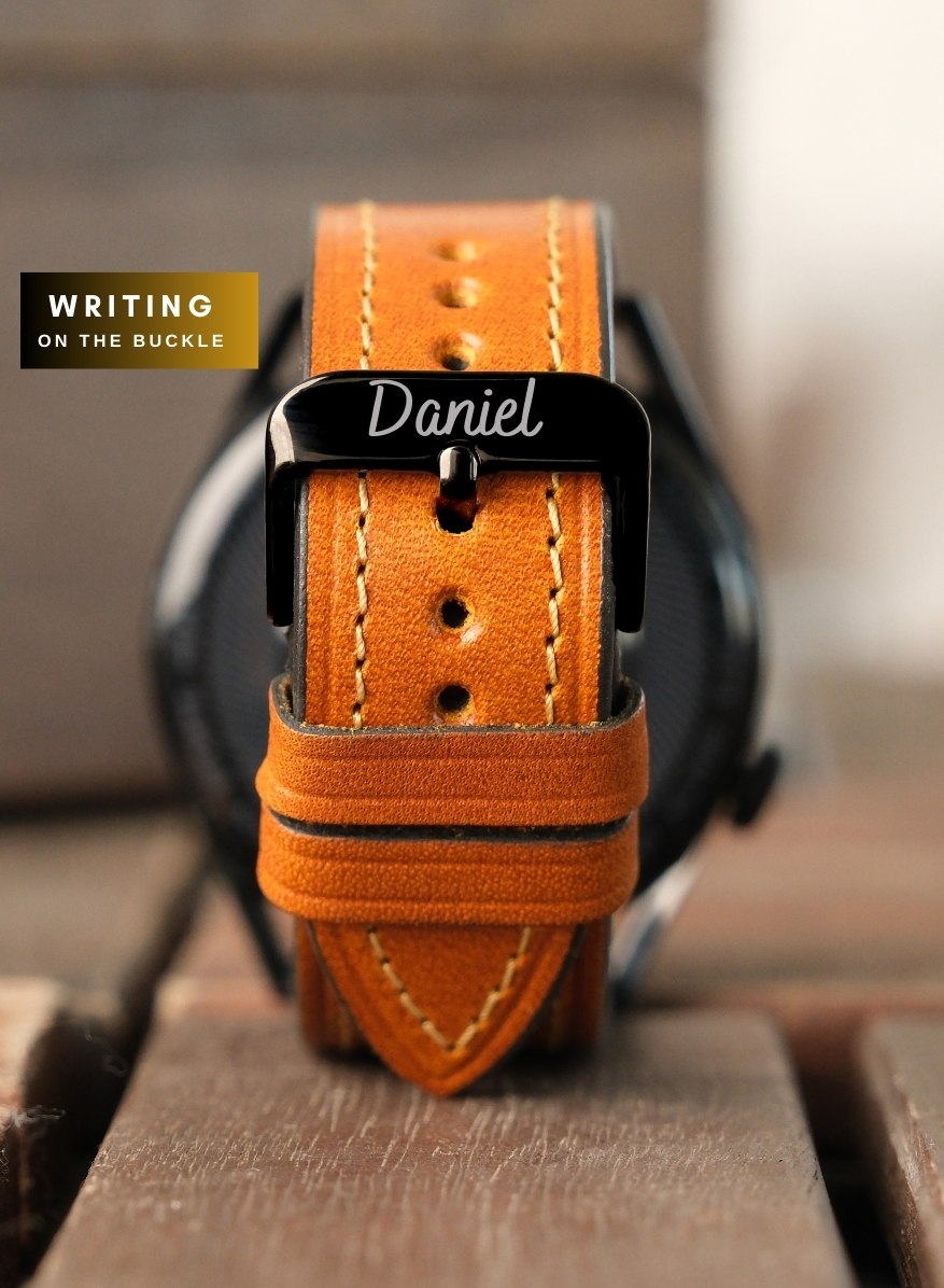Samsung Watch Buttero Leather Strap - Camel