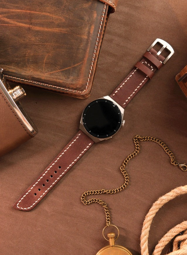 Samsung Watch Pueblo Leather Strap - Brown