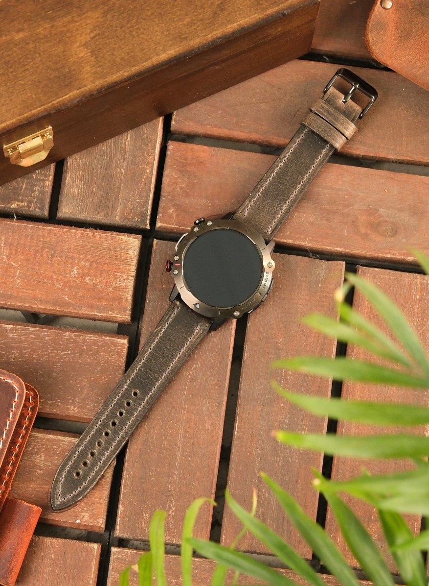 Samsung Watch Buttero Leather Strap - Gray
