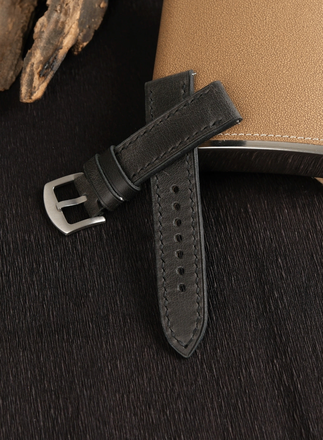 Samsung Watch Tiana Leather Strap - Black