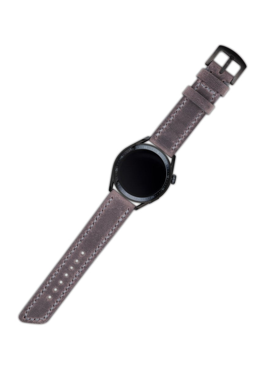 Samsung Watch Berdik Leather Strap - Gray