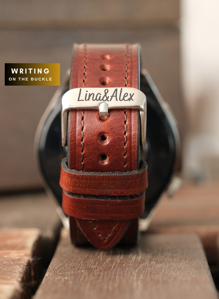 Samsung Watch Buttero Leather Strap - Brown
