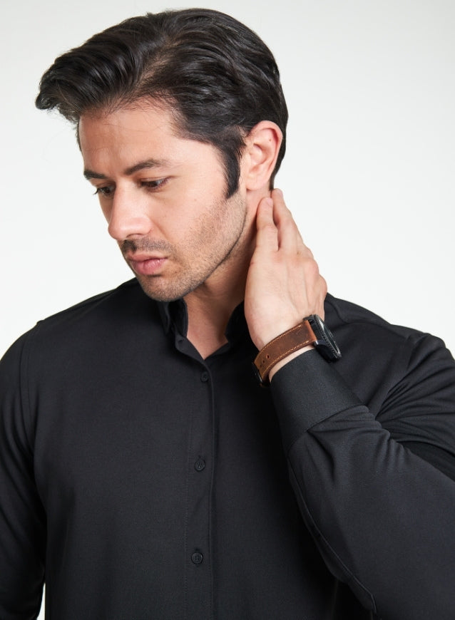 Garmin Watch Crazy Leather Strap - Tan