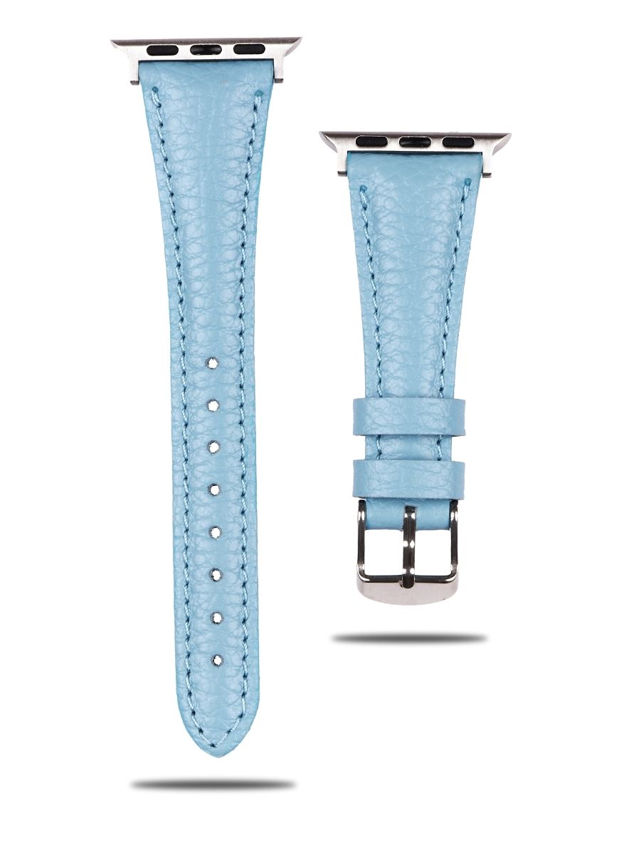 Apple Watch Pupi Leather Women Strap - Blue