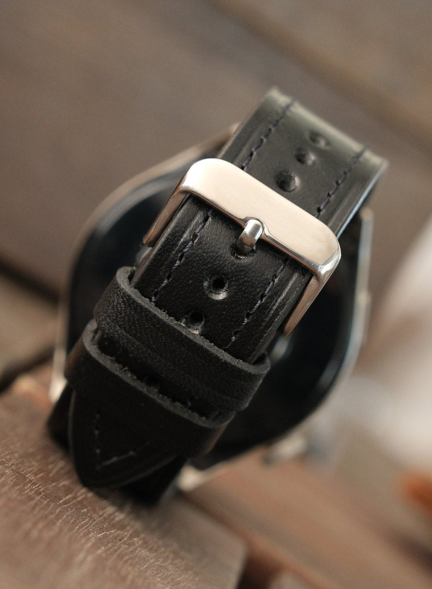 Samsung Watch Buttero Leather Strap - Black