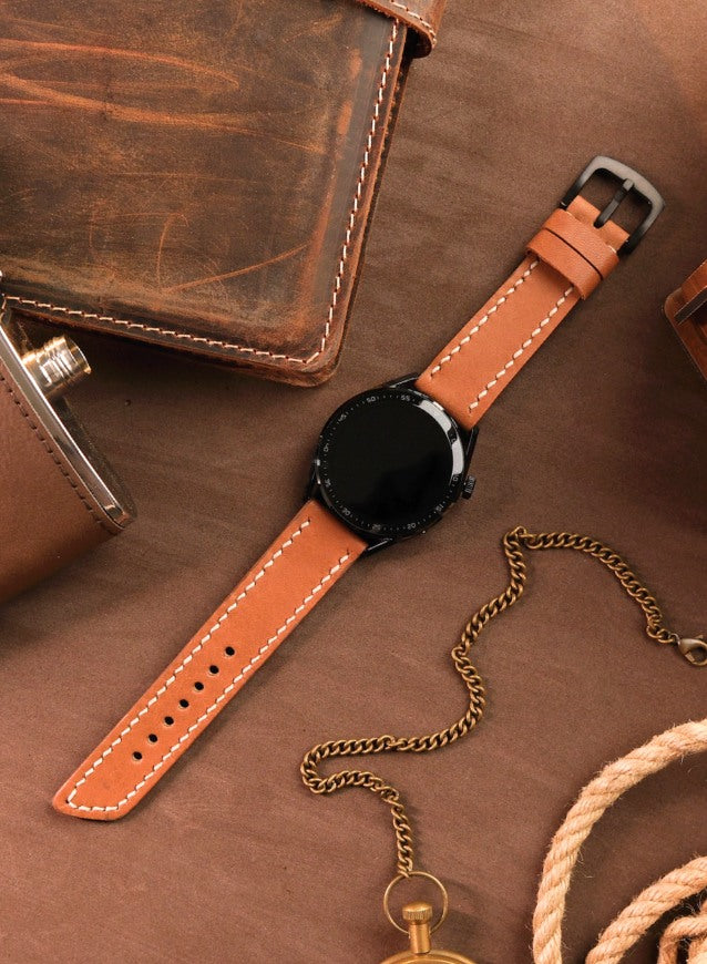 Samsung Watch Pueblo Leather Strap - Tan