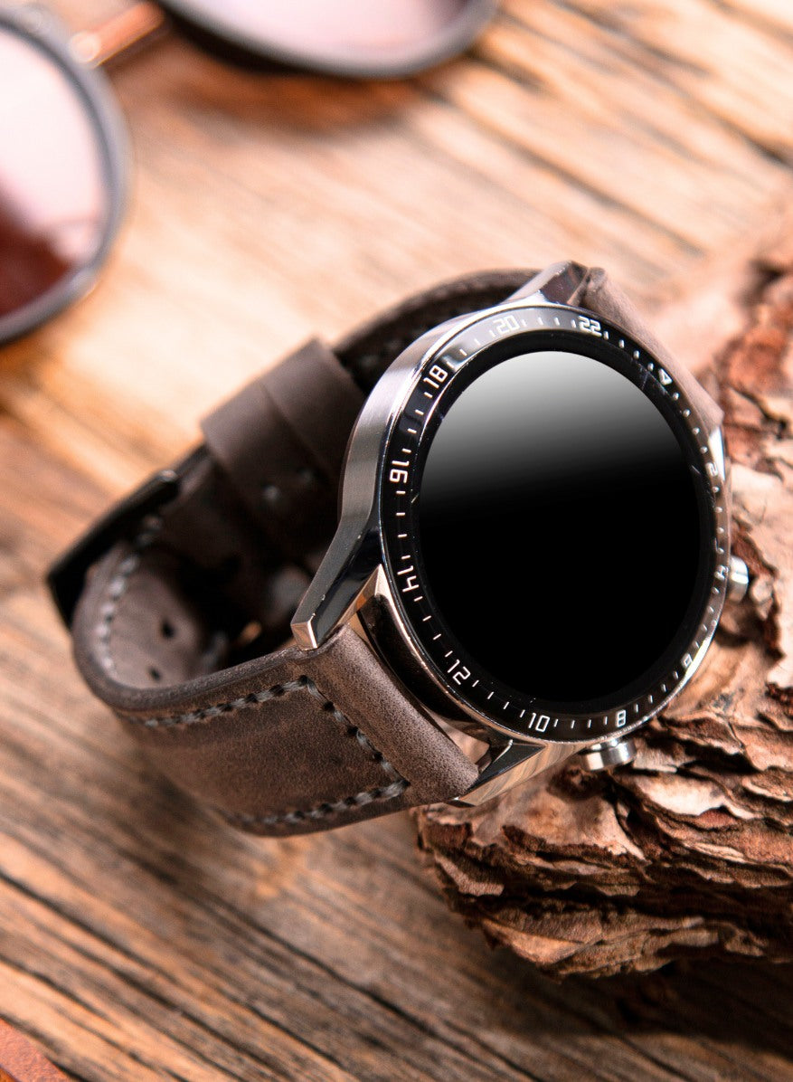Classic Watch Samcrazy Leather Strap - Gray