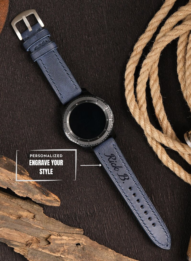 Classic  Watch Tiana Leather Strap - Blue