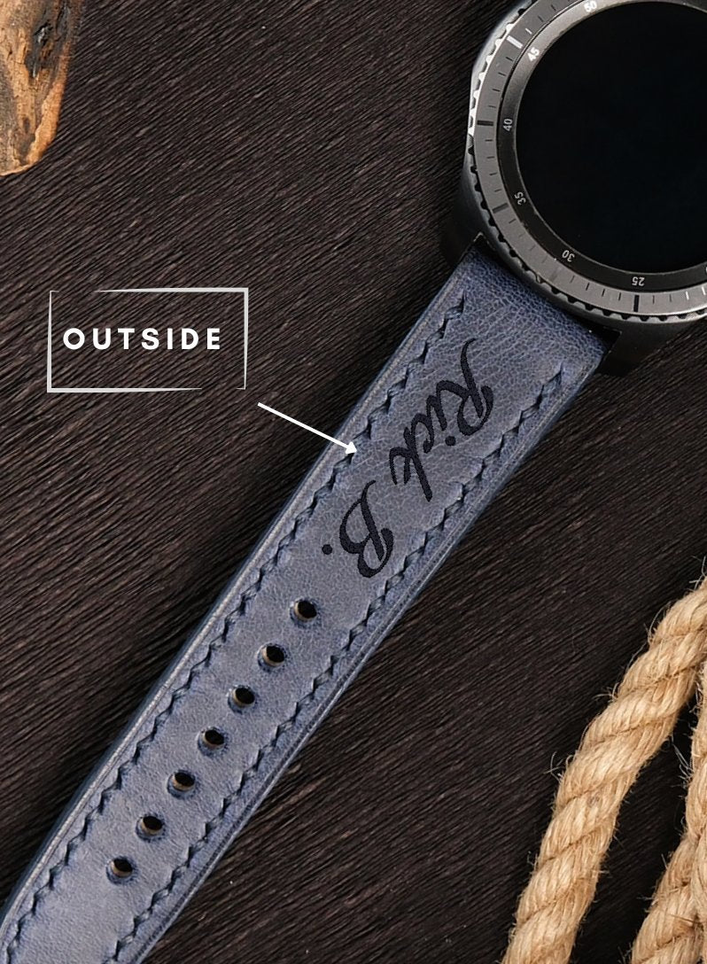 Classic  Watch Tiana Leather Strap - Blue