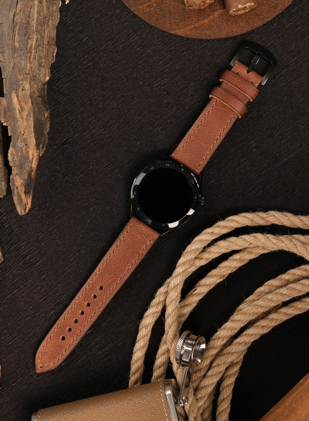Classic  Watch Tiana Leather Strap - Tan