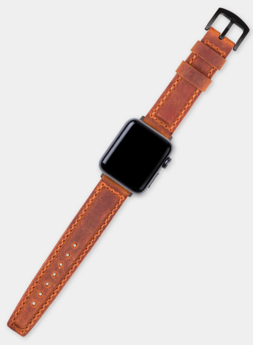 Apple Watch Samcrazy Leather Strap - Camel