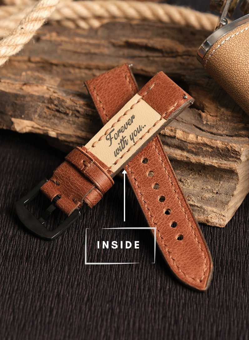 Classic  Watch Tiana Leather Strap - Tan