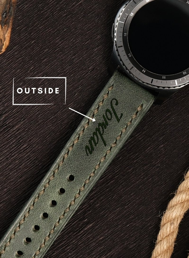 Classic  Watch Tiana Leather Strap - Green