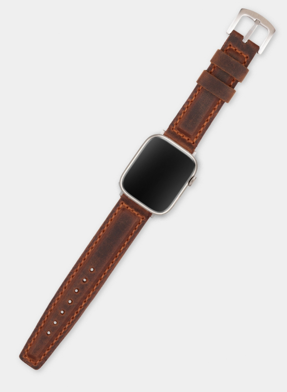 Apple Watch Samcrazy Leather Strap - Brown