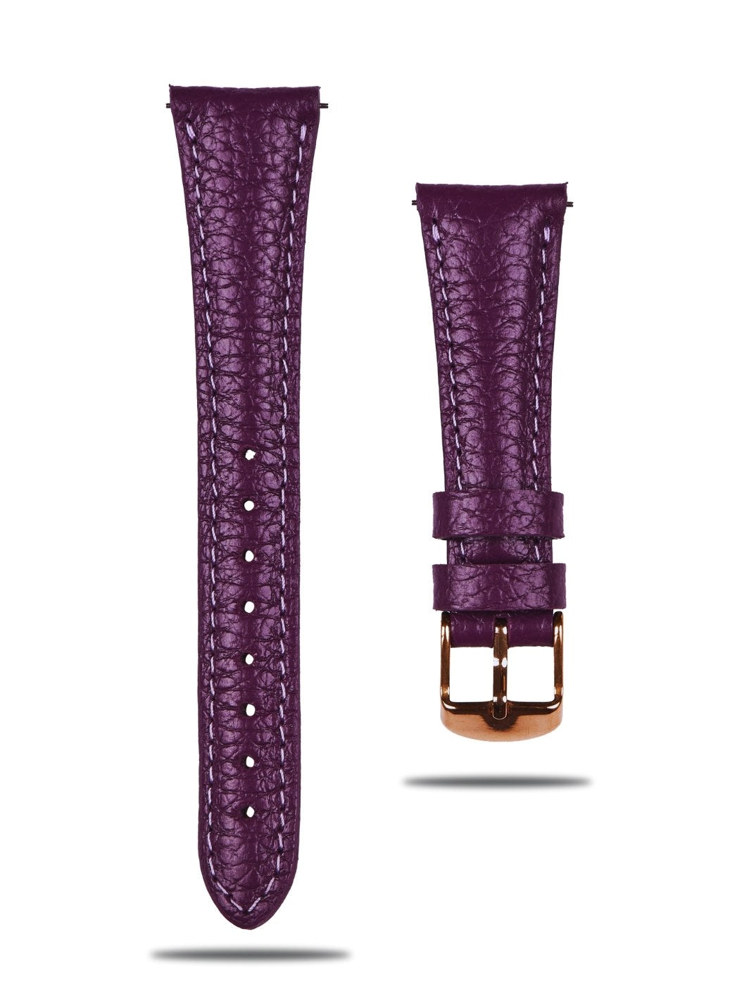 Classic Watch Pupi Women Leather Strap - Purple