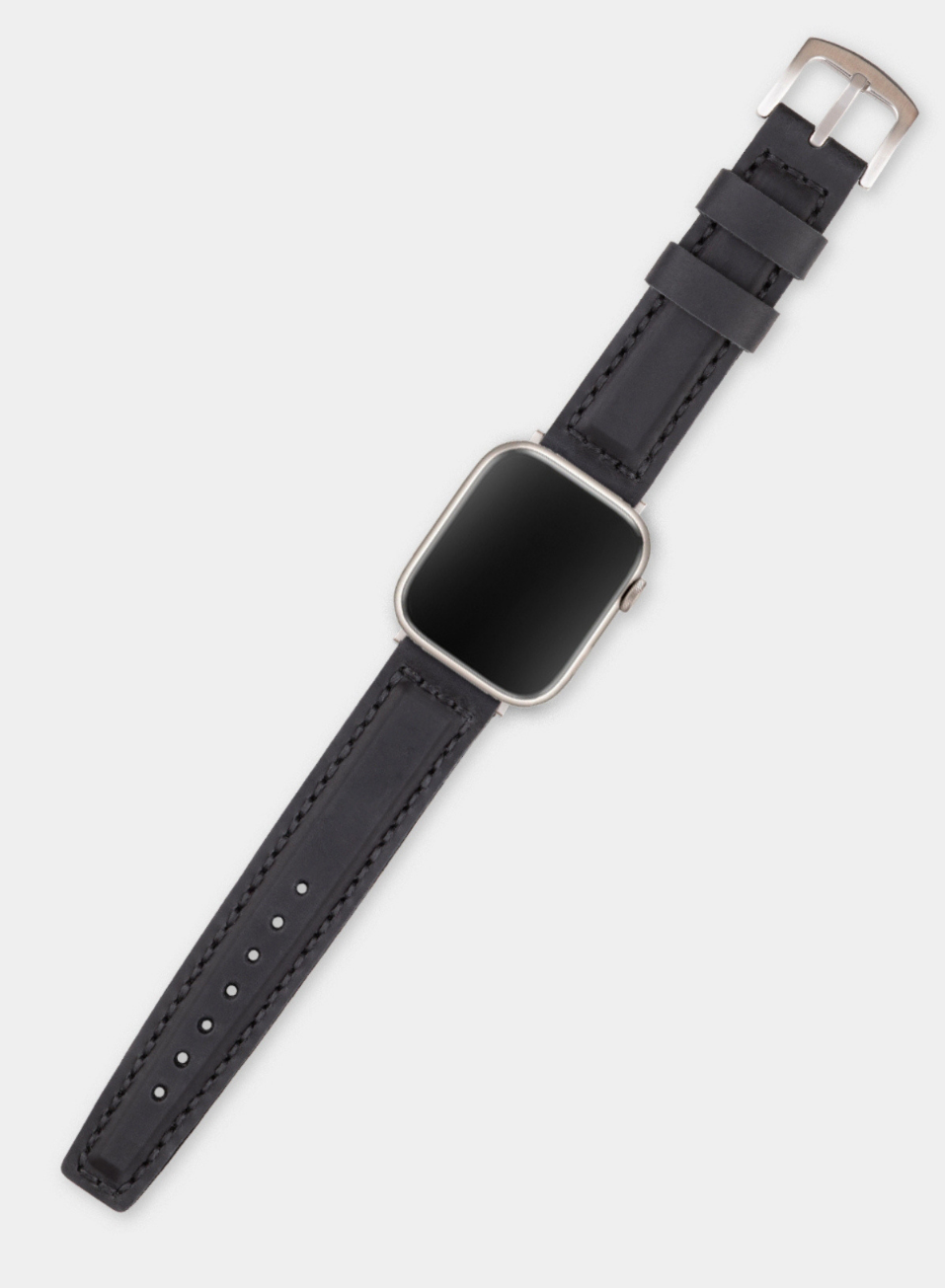 Apple Watch Samcrazy Leather Strap - Black