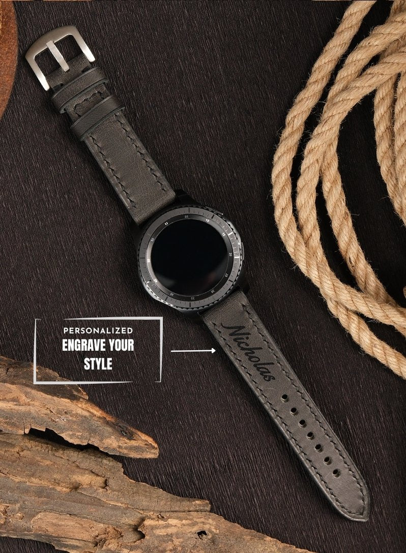 Classic  Watch Tiana Leather Strap - Black