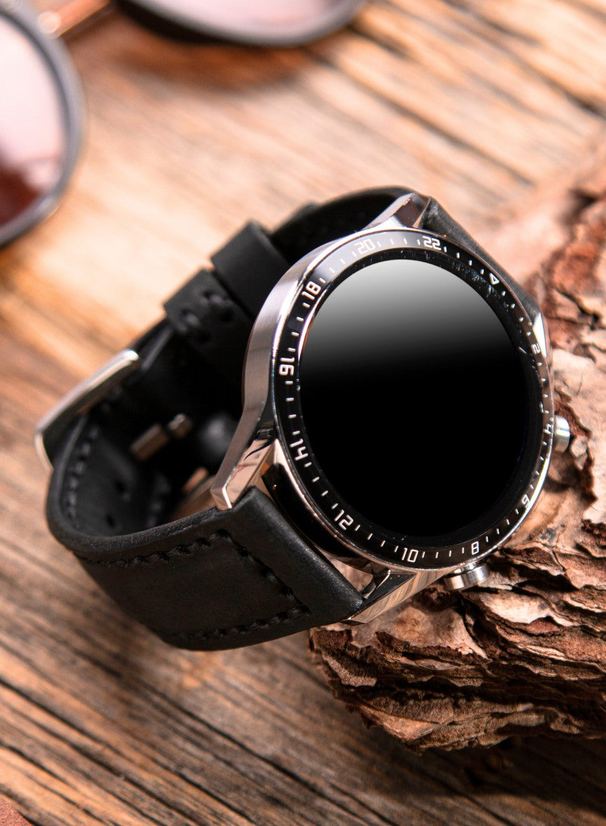 Classic Watch Samcrazy Leather Strap - Black